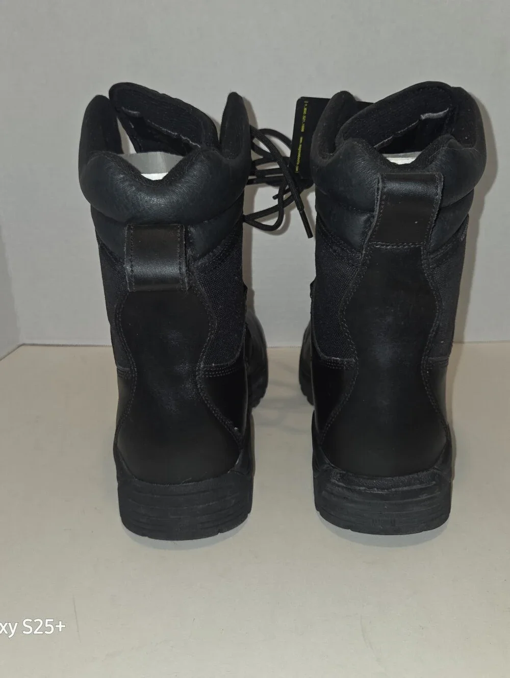 Magnum Storm Tactical Boots Black Leather Waterproof Mens 11.5 Wide NWT
